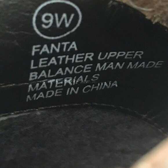 Markon Fanta Soft Leather Camel Brown Zip Ankle Boots Booties Shoes Heels 9W - Picture 8 of 9